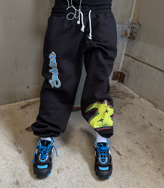 "BAD INFLUENCE" SWEATS BLACK