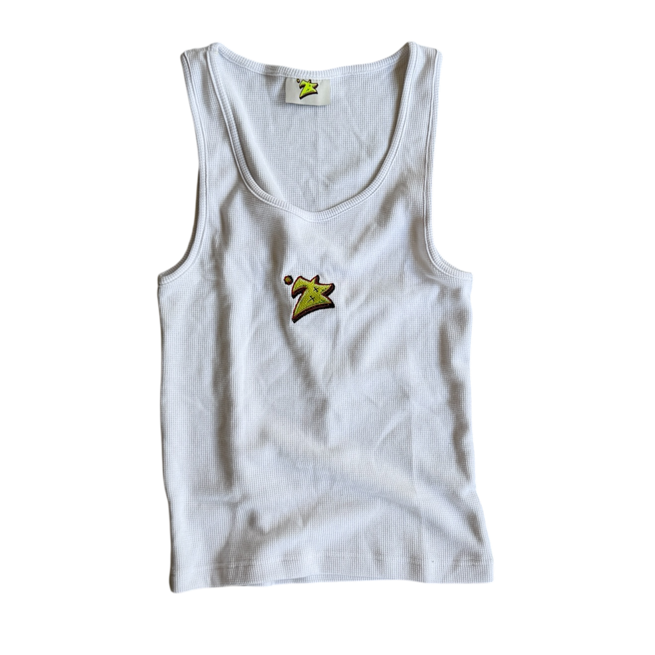 BLVDJNK TANK TOP WHITE - LOW STOCK