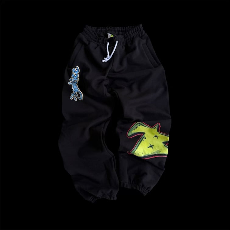 "BAD INFLUENCE" SWEATS BLACK